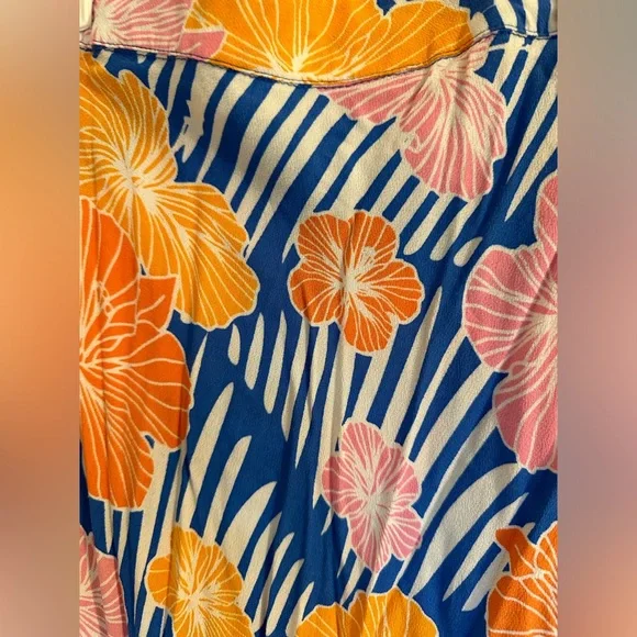 Mommy & Me Ava Sky Matching Mommy Skirt (M) and Girls Maxi Dress (2T) - Picture 2 of 8